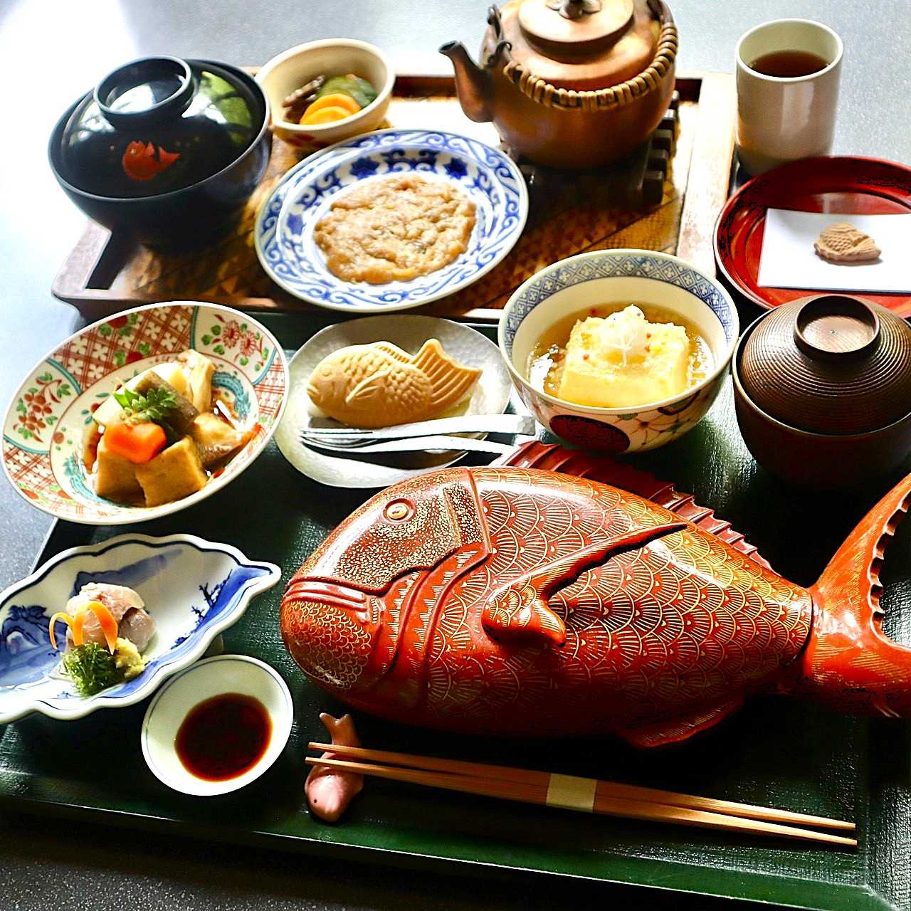 お料理 | 箱根のお食事 鯛ごはん懐石の瓔珞(ようらく)和食、日本料理